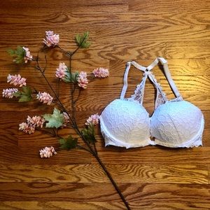 Victoria’s Secret Pink Date Racerback Bra 34 DD